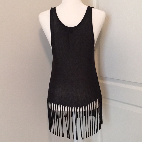 Living Doll Fringe Hem Tank - Picture 3 of 8